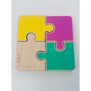 Lovevery 4 Piece Wood Puzzle